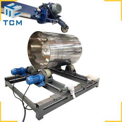 Pressure Vessel Surface Tank Polishing Machine Semi Auto 380V Polishing Grinding