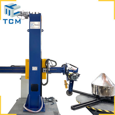 Pressure Vessel Surface Tank Polishing Machine Semi Auto 380V Polishing Grinding