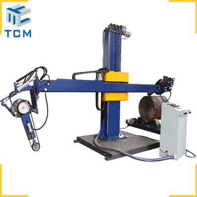 Steel Pipe Tank Polishing Machine Bottom Inner Outer Surface Ss Pipe Polishing