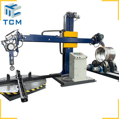 Steel Pipe Tank Polishing Machine Bottom Inner Outer Surface Ss Pipe Polishing