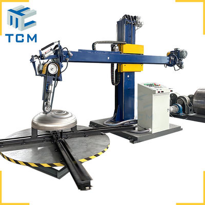 Steel Pipe Tank Polishing Machine Bottom Inner Outer Surface Ss Pipe Polishing