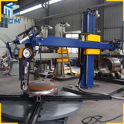 2 In 1 OEM Tank Polishing Machine Vessel Dishes Mechanical Polishing Machine