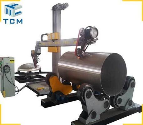 2 In 1 7000mm Tank Polishing Machine Surface Automatic Grinding Machine