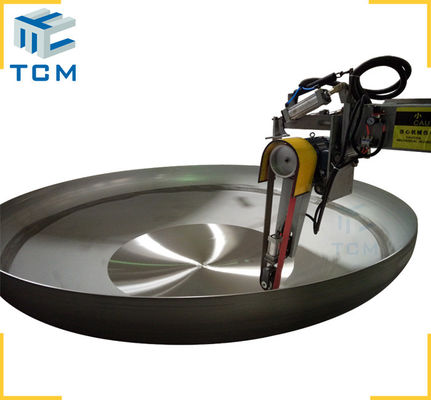 380V 400V Automatic Tank Polishing Machine Stainless Steel Head Polisher Tank Shell Polisher