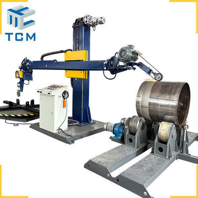 380V 400V Automatic Tank Polishing Machine Stainless Steel Head Polisher Tank Shell Polisher