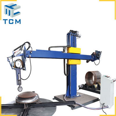 380V 400V Automatic Tank Polishing Machine Stainless Steel Head Polisher Tank Shell Polisher