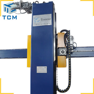 380V 400V Automatic Tank Polishing Machine Stainless Steel Head Polisher Tank Shell Polisher