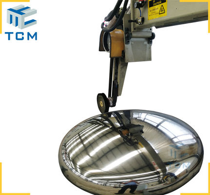 Polishing Dished End Surface Sanding Machine Stainless Steel 60Hz Mirror Polishing
