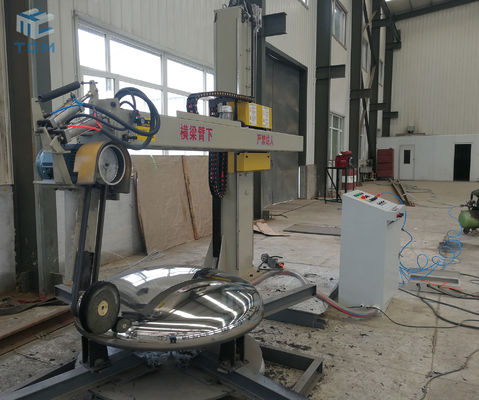 Polishing Dished End Surface Sanding Machine Stainless Steel 60Hz Mirror Polishing