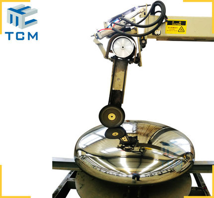 OEM Steel Dish End Making Machine Grinding Polishing Machine 6 - 12m2/H