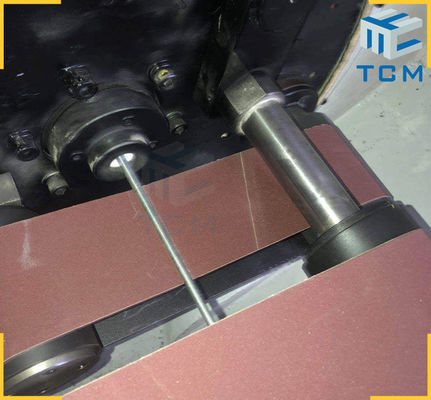 Steel Mechanical Sand Belt Descaling Machine Steel Wire Polisher 1300mm