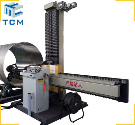 10 Ton Semi Automatic Tank Polishing Machine For Tanks And Shells Surface Buffing