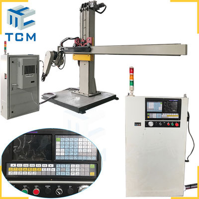 Cabeça de tanque de aço inoxidável Máquina de polir CNC Máquina de polir cintura automática