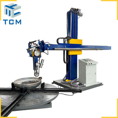 Máquina de Polimento de Fundo Bombeado Semiautomática 3500x1600x3050mm 2500 kg com Eficiência de 8-12m2 por Hora