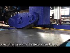 Planador automático de soldas PLC para acabamento de soldas longitudinais de folhas de aço